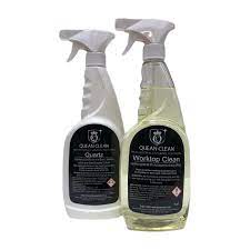 For tough finger prints and water stains, we have found that mr clean dry kitchen eraser and weiman quartz cleaner work best! Quartz Cleaner And Polish Granite Cleaner Polish