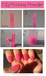 Fluffy Flock Nail Art Cute Nail Art Designs Diy Nail Designs Fashion Nails