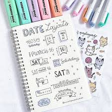 New 3 Step Doodle Ideas For Your Bullet Journal Study Notes Also This Was The Last Page Of Bullet Journal Writing Bullet Journal Notebook Bullet Journal Font