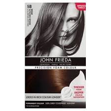 John Frieda Precision Foam Medium Chocolate Brown 5b