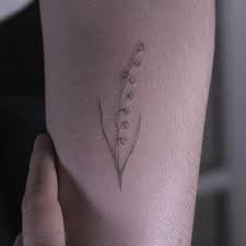 Lily Of The Valley For Hilary Thanks For Your Trust Lily Tattoo Lily Flower Tattoos Small Tattoos
