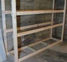 .basement shelves diy project is a great weekend project that a handy homesteader can make to vertical room for all kinds of emergence supplies, food storage and water storage. How To Make A Basement Storage Shelf