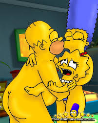 Homer and Lisa Simpson sex