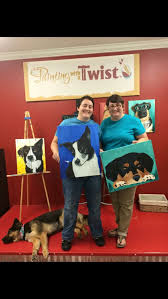 Paint Your Pet At Painting With A Twist Wilmington Nc Location Paint Your Pet Pet Portraits Your Pet