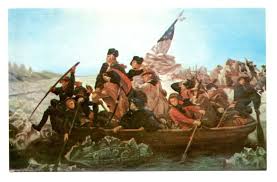 george washington crossing delaware river trenton new jersey