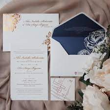This Simple Invitation Is Complimented By All Rose Gold Foil Envelope Navy Envelope Liner These Are Perfect Simple Invitation Foil Envelopes Rose Gold Foil