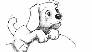 How To Draw A Cute Looking Realistic Puppy Dog Face Cute Dog Drawing Dog Sketch Puppy Sketch Draw a cute laughing mouth, the ticket to the two large eyes right above the small black heart inside.