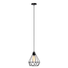 Industrial Vintage Metal Cage Hanging Ceiling Pendant Lamp Lighting Holder Shade