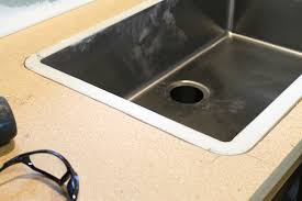 Often there isn't much more room to go back before the rear edge of the sink's deck runs into the back splash. An Undermount Sink In Laminate Countertops The Craft Patch