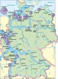 Bundeswasserstraßenkarte (bwk 25 t 1. Diercke Weltatlas Kartenansicht Wasserstrassen 978 3 14 100700 8 62 4 0