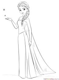 We have collected 39+ princess elsa and anna coloring page images of various designs for you to color. How To Draw Elsa From Frozen Step By Step Drawing Tutorials For Kids And Beginners Frozen Coloring Pages Disney Princess Coloring Pages Elsa Coloring Pages