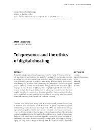 Hot young amateur couple having great sex! Pdf Telepresence And The Ethics Of Digital Cheating Brett Lunceford Academia Edu