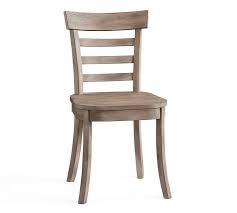 Liam Dining Side Chair Weathered Gray Pottery Barn Dining Chairs Side Chairs Dining Tufted Dining Chairs