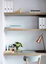 Many home offices aren't swimming in square footage, so using space efficiently is imperative. Floating Shelf Ideas Office Space Inspiration A Side Of Style