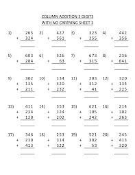 It's around fourth grade that many youngsters bec. 3rd Grade Coloring Pages Educational Math Addition Worksheet Print 2020 0257 Coloring4free Coloring4free Com