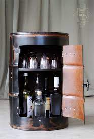 bidon korsan bidon meubles en tonneau deco steampunk