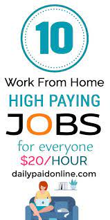10 Best Online Jobs Paying 20 Per Hour Or More Online Jobs For Students Online Jobs Student Jobs