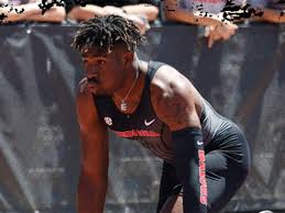 Thankfully the 28 year old survived the accident with no lasting injuries. Georgia Sprinter Impaled By Javelin At Practice In Stable Condition Sports Illustrated