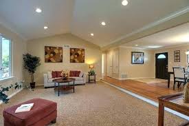 Half Vaulted Ceiling Decorating Ideas Vaultedceilingdecor Half Vaulted Ceil In 2020 Vaulted Ceiling Living Room Cathedral Ceiling Living Room Recessed Lighting Layout