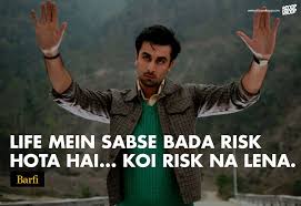 Barf Bollywood Quotes Business Motivational Quotes Filmy Quotes Let's rewind to past and recall all time famous dialogues from bollywood movies pinterest