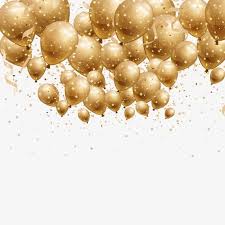 Vector Golden Balloon Vector And Png Baloes Dourados Molduras Para Convites De Casamento Cartoes De Visita De Luxo