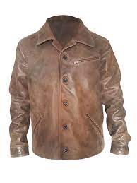 Johnny Depp Leather Jacket Brown Distressed Leather Jackets Brown Leather Jacket Men Distressed Leather Jacket Jackets Men Fashion