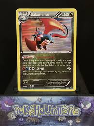 Pokemon Card Salamence 820 Dragon Vault Holo Near Mint