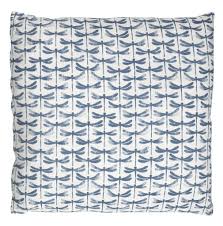 sierkussen lind 45x45 blauw wit jysk sierkussens matras blauw