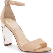 Jessica Simpson Verena Studded Heel Dress Sandals NWT