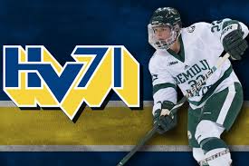 Formerly elitserien), the top tier of swedish ice hockey. Bsubeavers Com Joyce Inks Contract With Sweden S Hv71 Hockey Club