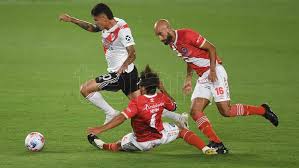 El sorteo se llevó a cabo en luque, paraguay, sede de la conmebol. Argentinos Le Gano A River Sobre El Final Del Partido Telam Agencia Nacional De Noticias