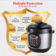 Cara masak daging bakar guna pressure cooker dessini. Primada 8 Liter Jumbo Pressure Cooker Pc8030 1 Non Stick Pot Free 1 Stainless Steel Pot 1 Steam Rack Shopee Malaysia