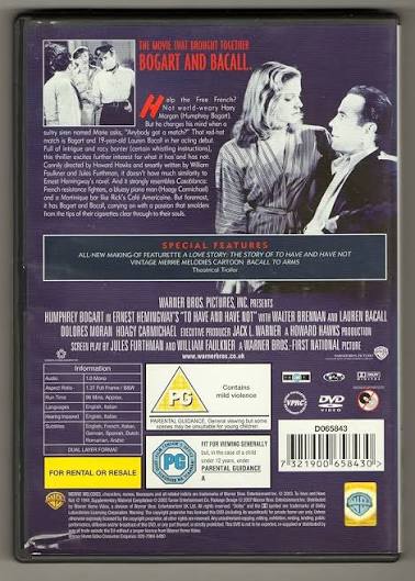 Amazon.com: To Have and Have Not [1944] : Movies & TV