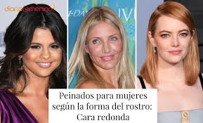 Cortes de pelo para cara redonda: Peinados Para Mujeres Segun La Forma Del Rostro