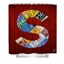 As sergey and i wrote in the original founders … Letter S Alphabet Vintage License Plate Art Shower Curtain For Sale By Design Turnpike