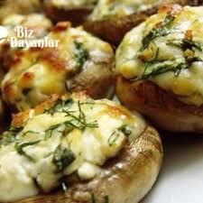 Firinda Mantar Yemek Tarifleri Mantar Dolmasi Yemek