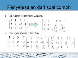 We did not find results for: Sistem Persamaan Linear Metode Gaussjordan Bentuk Metode Gauss