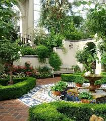 31 Stunning Mediterranean Side Garden Ideas That Will Amaze You Decor Renewal Mediterranean Garden Design Courtyard Gardens Design Small Mediterranean Garden Ideas