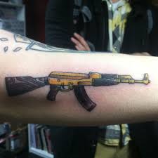 ak 47 tattoos designs ideas and meaning tattoos for you ak 47 tattoos designs ideas and