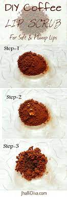 Diy Coffee Lip Scrub 3 Ingredients Only Lip Scrub Diy Lip Scrub Sugar Scrub Diy