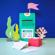 This is the classic shape of a mailbox that. Make A Mini Mermaid Mailbox And Mer Mail Hello Wonderful