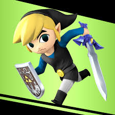 Game & watch · sonic · jigglypuff · toon link · wolf. Black Blue Toon Link Super Smash Bros Wii U Mods