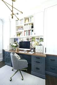 White Desk With Wood Top Medium Image For 2 Desk Home Office Ideas Desks Modern Pretty Dream Love Da Home Office Furniture Home Office Space Home Office Design