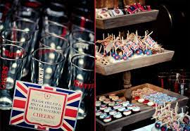 Guests are going to be wearing formal wear for cocktails and dinner, so it's an upper crust kind of thing. An English Pub Birthday Party British Party England Party London Party
