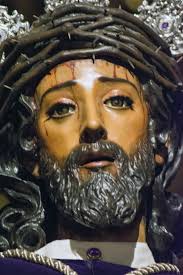 El Señor de la Sentencia en su paso de Vía Crucis