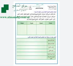أوراق عمل كفايات المستوى الثاني لغة عربية الفصل الثاني المناهج السعودية