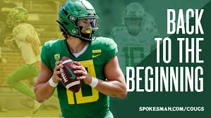 Before He Became Famous Oregons Justin Herbert Threw First