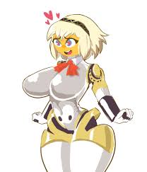 Rule 34 - 1girls Aegis (persona) Aigis (persona) Anthro Anthro Only  Anthrofied Bare Shoulders Big Breasts Bimbo Bimbofication Breasts Clothed  Clothes Clothing Emoji Emoji (race) Emojification Female Female Only Gynoid  Heart-shaped Pupils