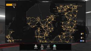 Ets2 100 Explored Save Game Profile The Baltic Sea 1 34 X Download Baltic Sea Baltic Ets 2 Mods