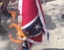 3' x 5' heavy weight naval jack sewn cotton confederate battle flag. Burning Flag Explore Tumblr Posts And Blogs Tumgir